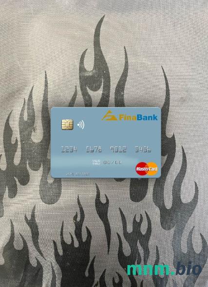 Suriname Finabank N.V. wygląd zdjęcia mastercard skan PSD + zdjęcie